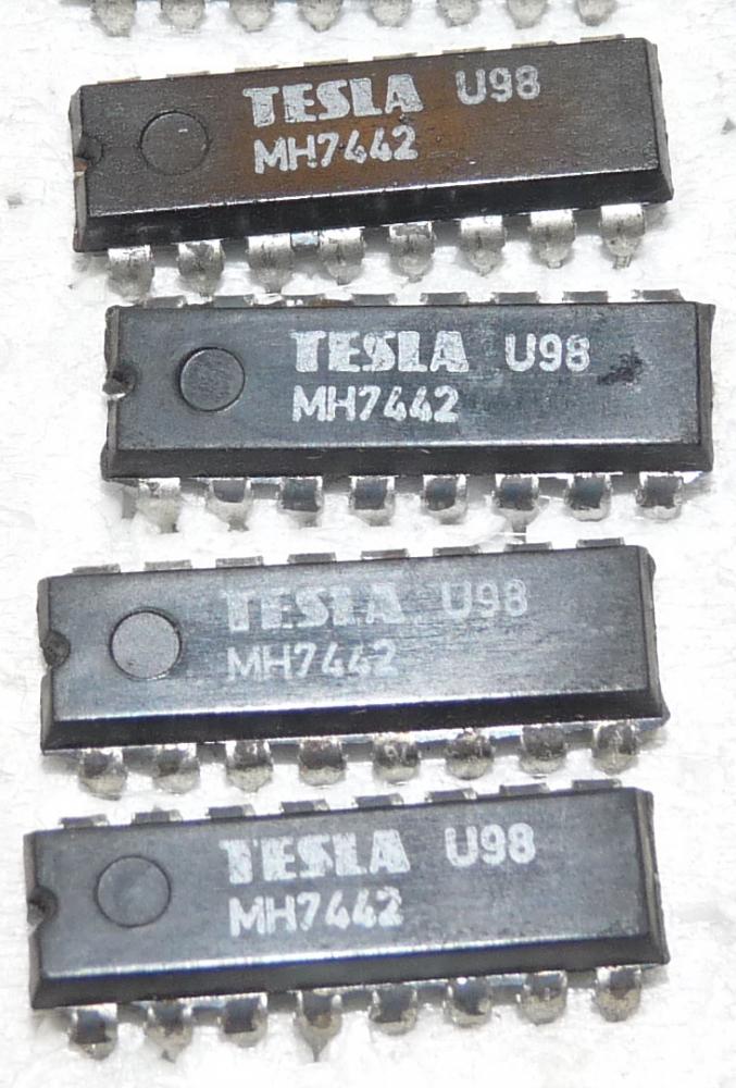 MH 7442 (7442) BCD-Dezimal-Decoder Tesla